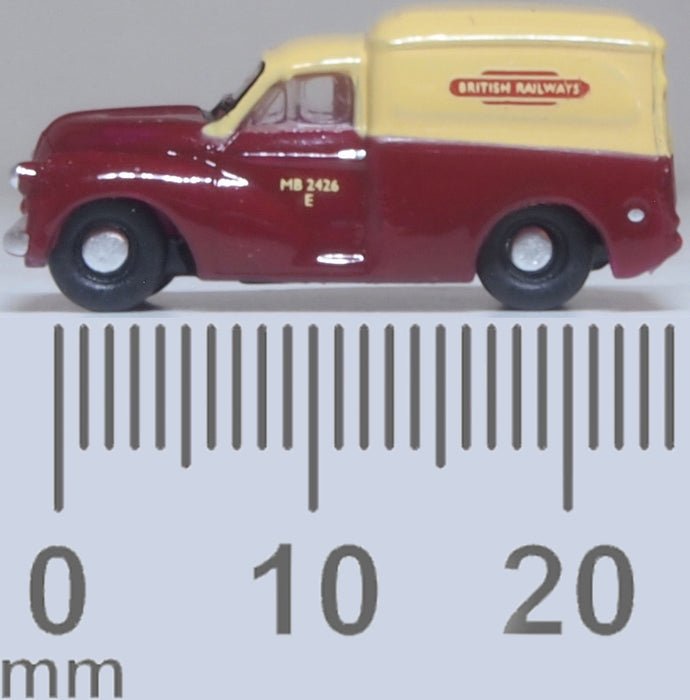 Oxford Diecast NMM059 Morris 1000 British Railways - 1:148 Scale - Phillips Hobbies
