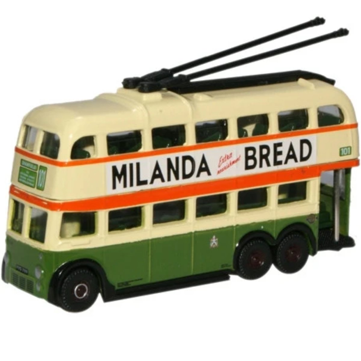 Oxford Diecast NQ1004 Glasgow Corporation Transport BUT Trolleybus - Phillips Hobbies