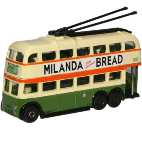 Oxford Diecast NQ1004 Glasgow Corporation Transport BUT Trolleybus - Phillips Hobbies