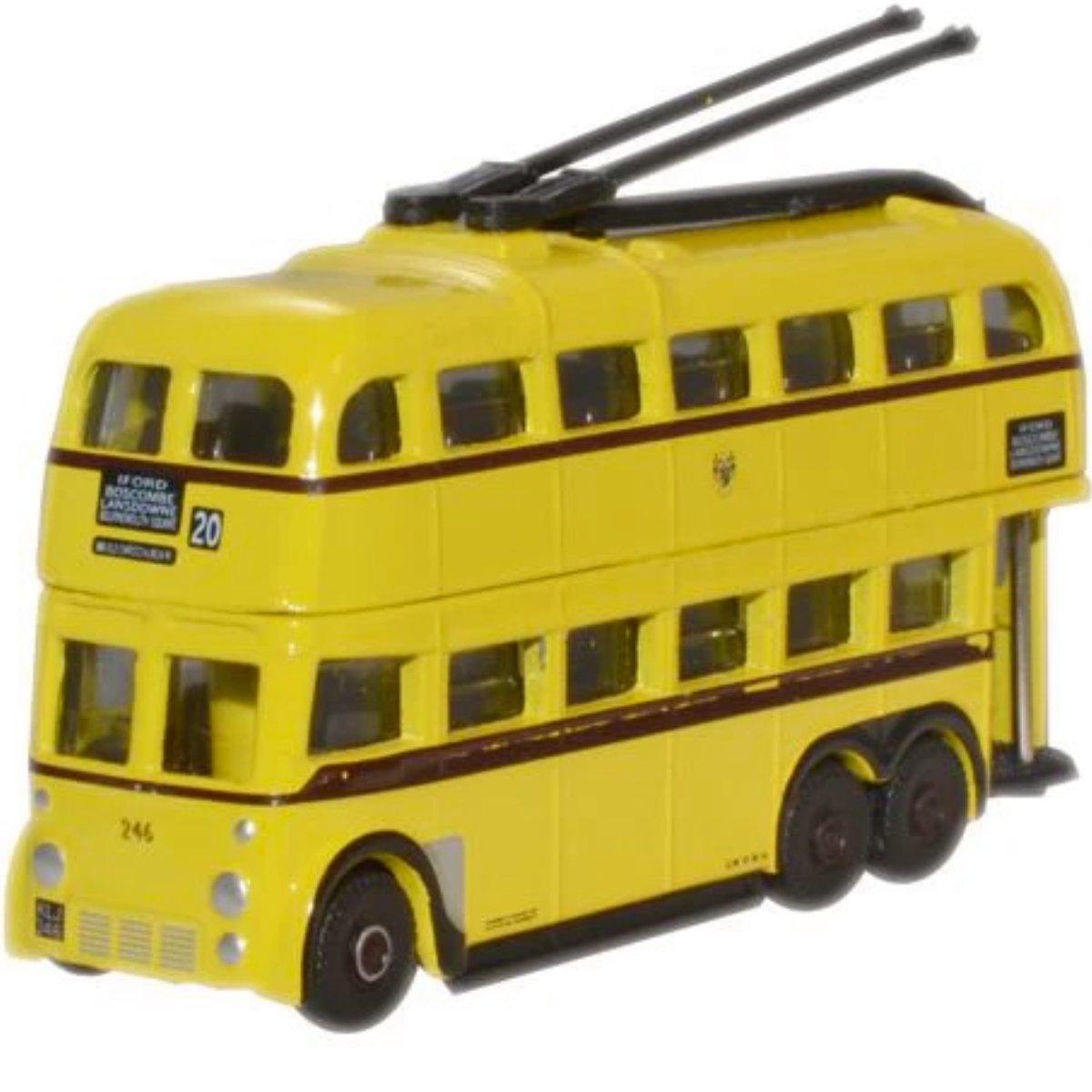 Oxford Diecast NQ1008 Bournemouth BUT Trolleybus - Phillips Hobbies