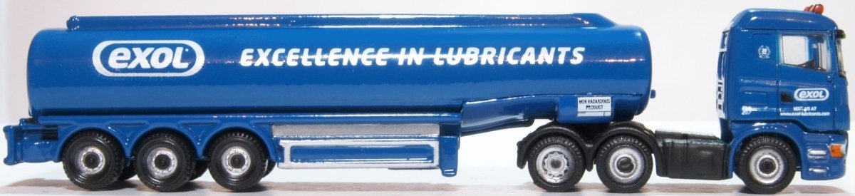 BNIB N GAUGE OXFORD DIECAST 1:148 NSHL04TK Scania Highline Tanker Exol Lorry - Foto 2