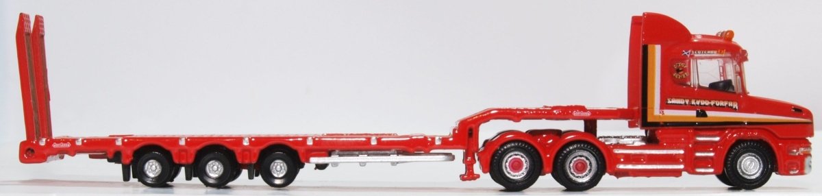 Oxford Diecast NTCAB006 Scania T Cab Semi Low Loader - Sandy Kydd - Phillips Hobbies