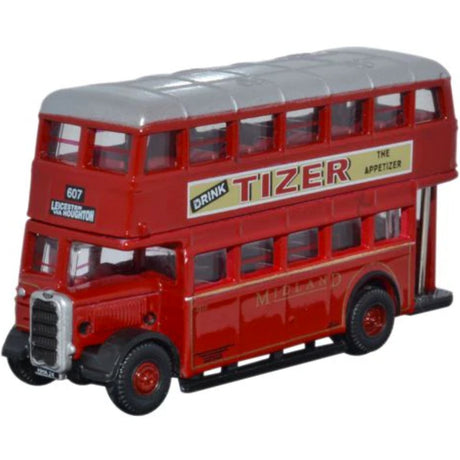 Oxford Diecast NUT003 Guy Arab Utility Midland Red - Phillips Hobbies