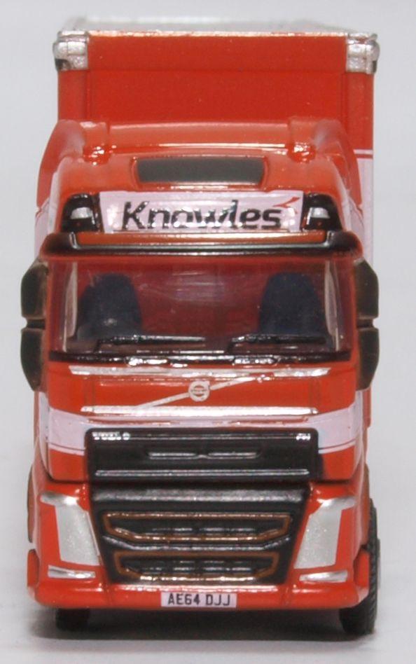 Oxford Diecast NVOL4003 Volvo FH4 Curtainside Knowles - N Scale