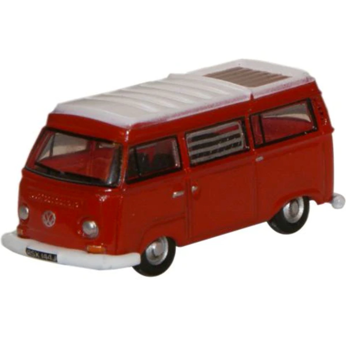 Oxford Diecast NVW004 Senegal Red/White VW Camper - Phillips Hobbies