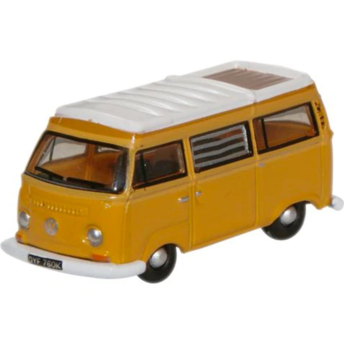 Oxford Diecast NVW008 Marino Yellow White VW Camper - Phillips Hobbies