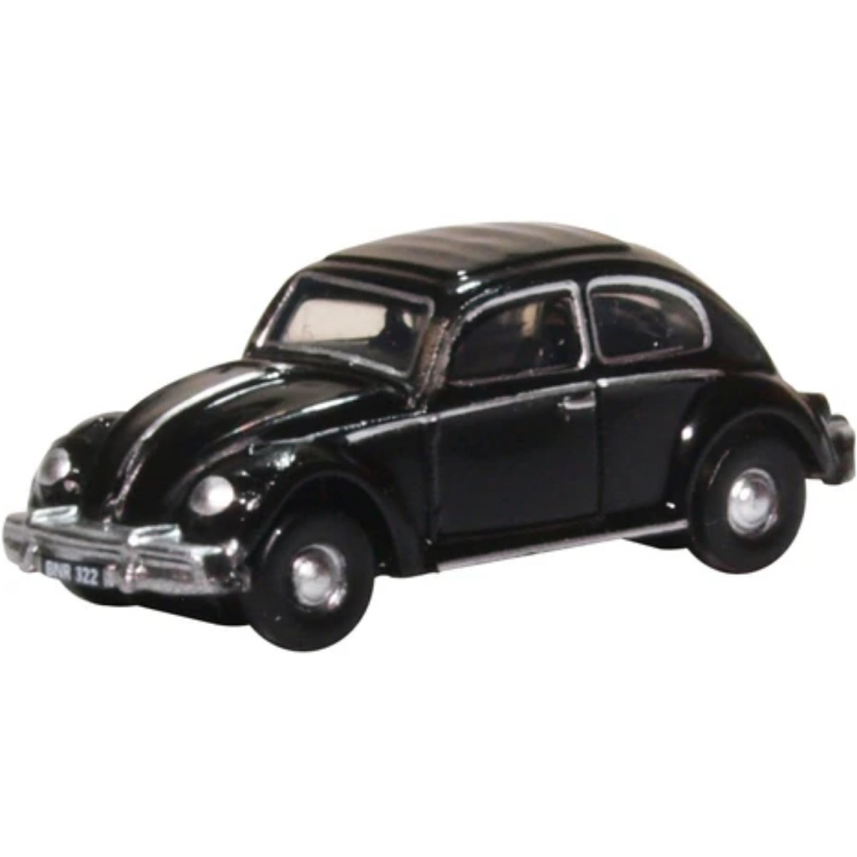 Oxford Diecast NVWB005 VW Beetle Black - Phillips Hobbies