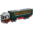 Oxford Diecast STOB031 ERF EC14 Olympic Curtainside Eddie Stobart - 1:76 Scale Model - Phillips Hobbies