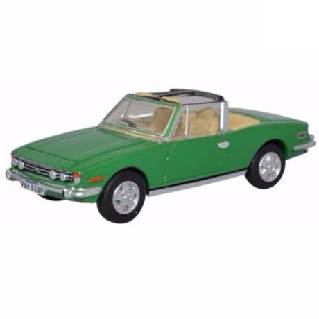 Oxford Diecast Triumph Stag Java Green - Phillips Hobbies