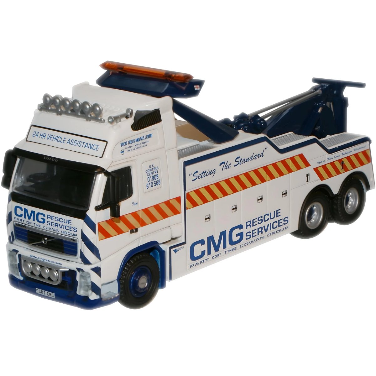 Oxford Diecast VOL07REC Volvo FH Recovery Truck CMG - Phillips Hobbies