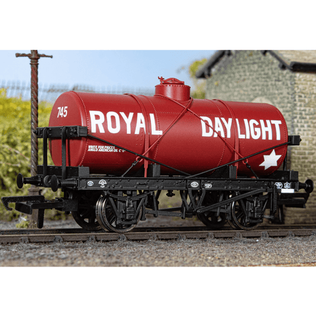 Oxford Rail 12T Tank Wagon Royal Daylight No.745 - OO Gauge - Phillips Hobbies