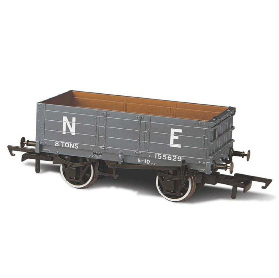 Oxford Rail 4 Plank Mineral Wagon LNER 155629 (ex NBR) - Phillips Hobbies