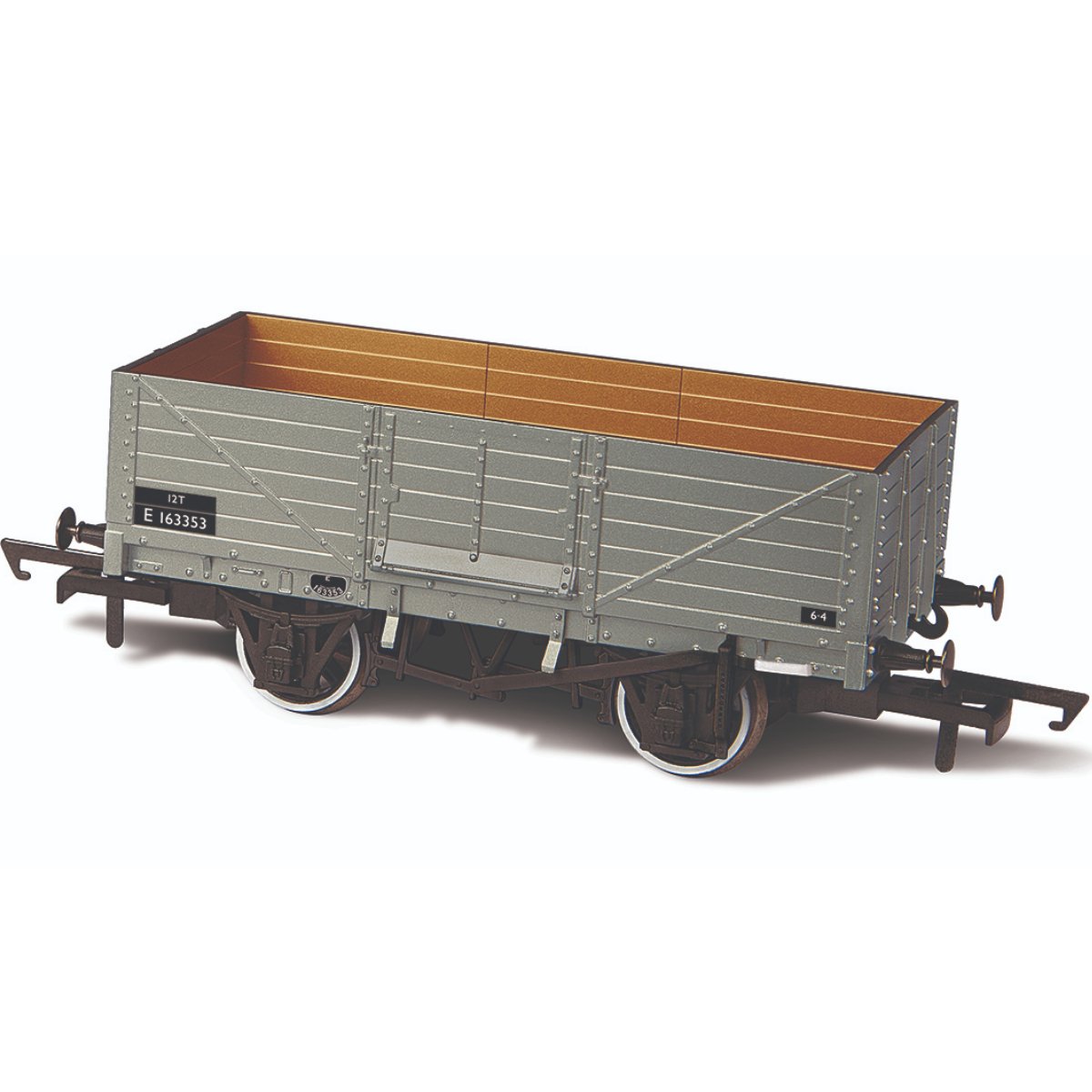 Oxford Rail 6 Plank Wagon BR E163353 - Phillips Hobbies