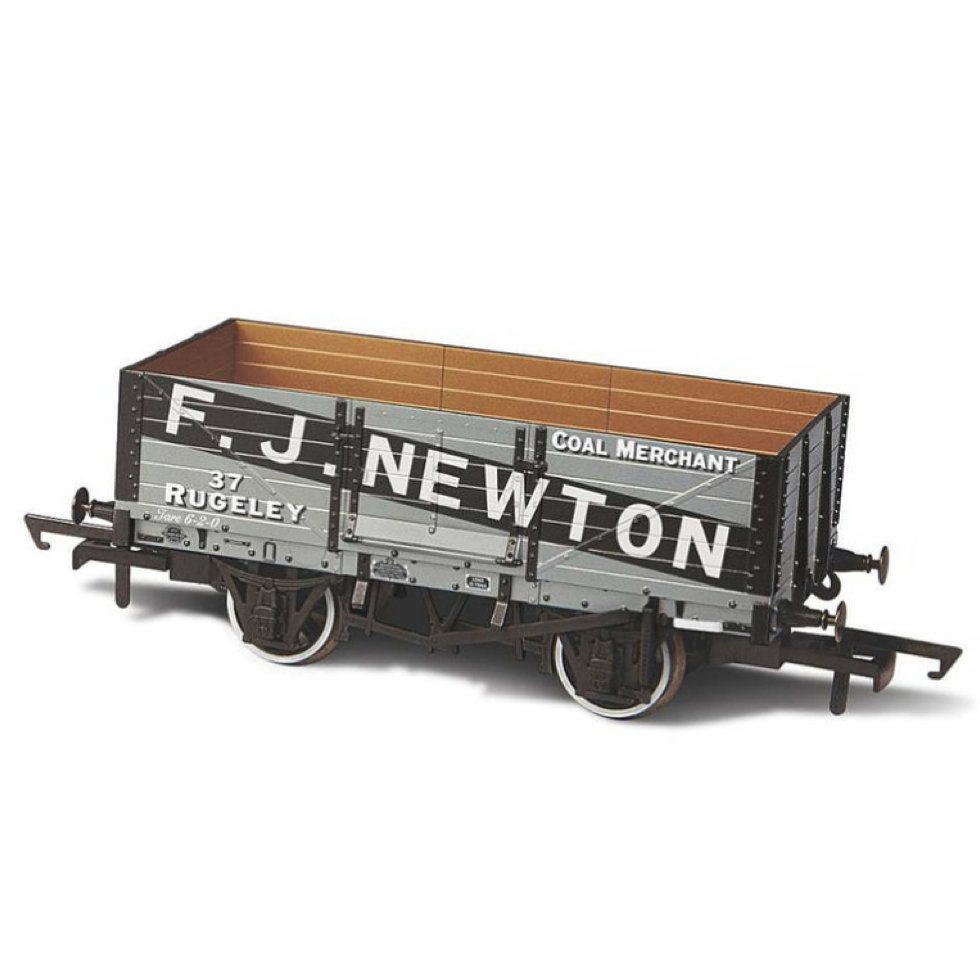 Oxford Rail 6 Plank Wagon - FJ Newton Coal Merchants - Phillips Hobbies