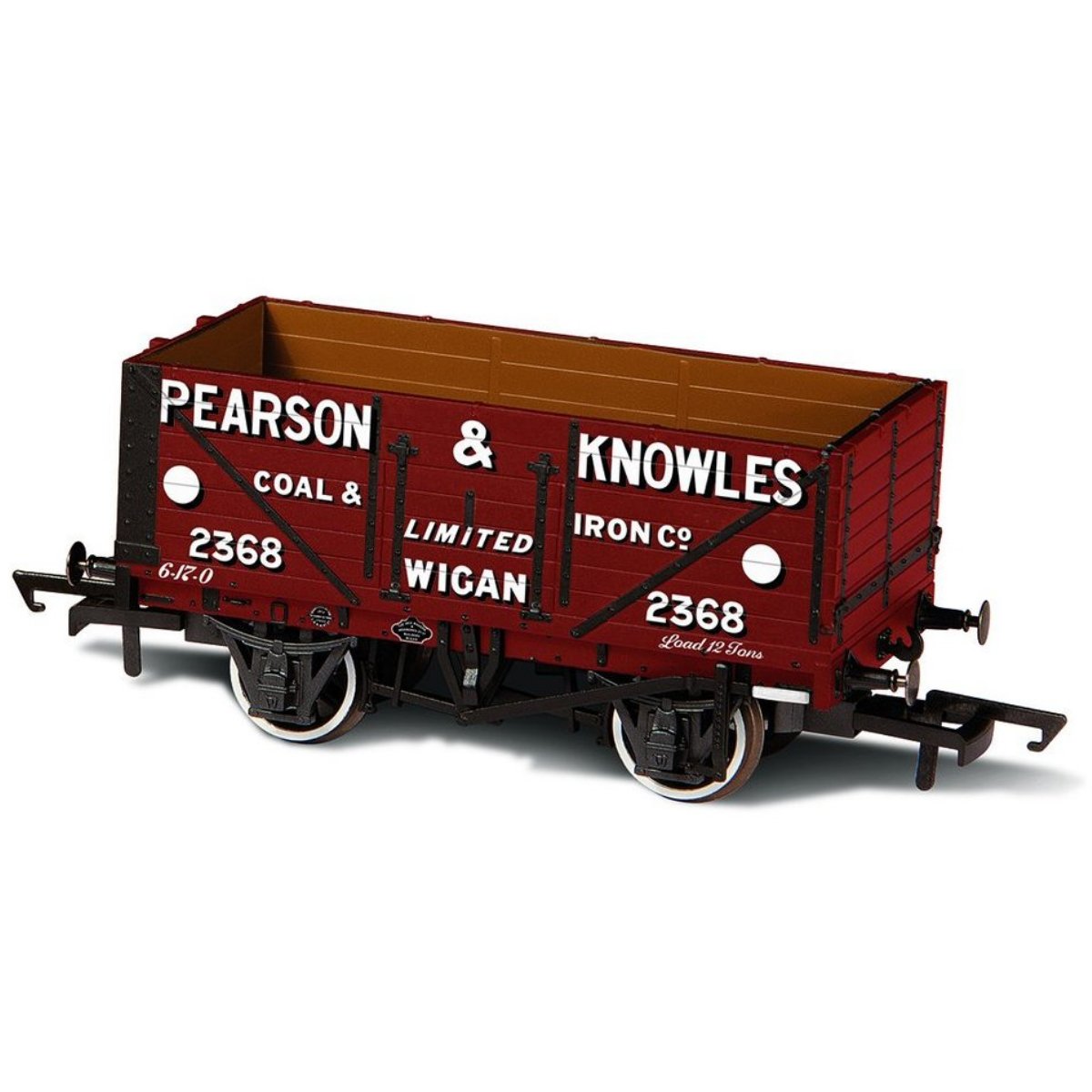 Oxford Rail 7 Plank Mineral Wagon Pearson & Knowles - Phillips Hobbies