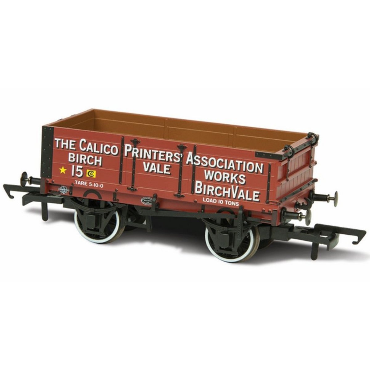 Oxford Rail Calico Printers Association 15 4 Plank Mineral Wagon - Phillips Hobbies