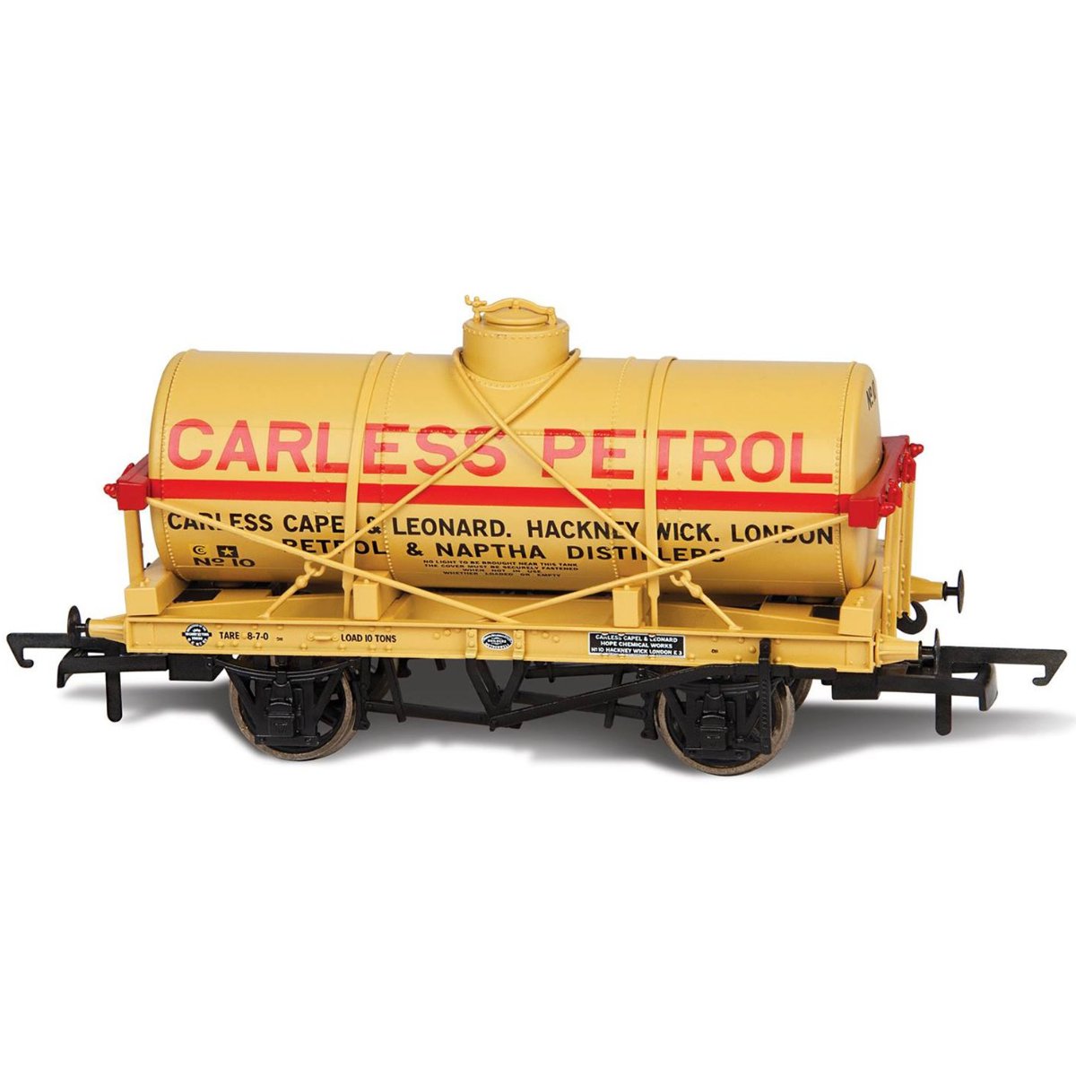 Oxford Rail Carless Naptha No10 Fuel Oil Tank Wagon 12 Ton - Phillips Hobbies