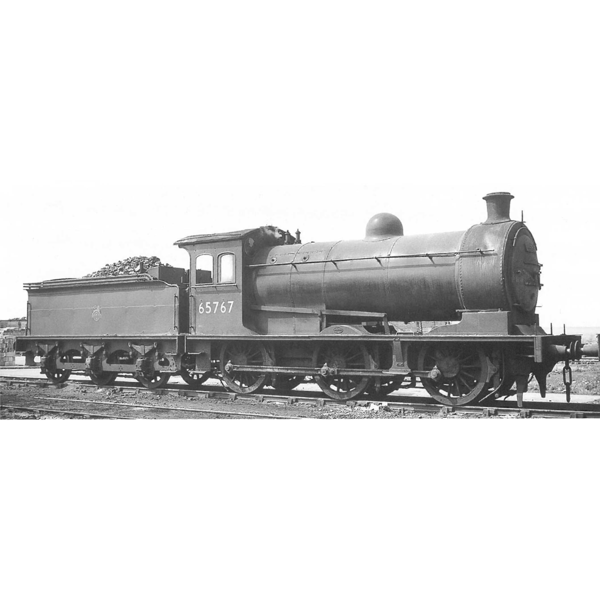 Oxford Rail Class J26 BR Early (Plain Black) 65767 0 - 6 - 0 - OO Gauge Locomotive - Phillips Hobbies