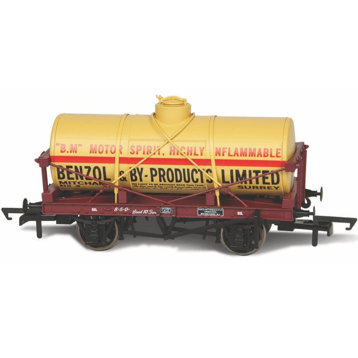 Oxford Rail OR76TK2004 12 Ton Tank Wagon Benzol & By Products No. 1000 - Phillips Hobbies