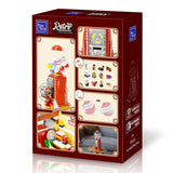 Pantasy Retro Gumball Machine - 936pcs Brick Set PA85016