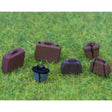 P&D Marsh PDPW107 Luggage - Unpainted (OO Gauge) - Phillips Hobbies