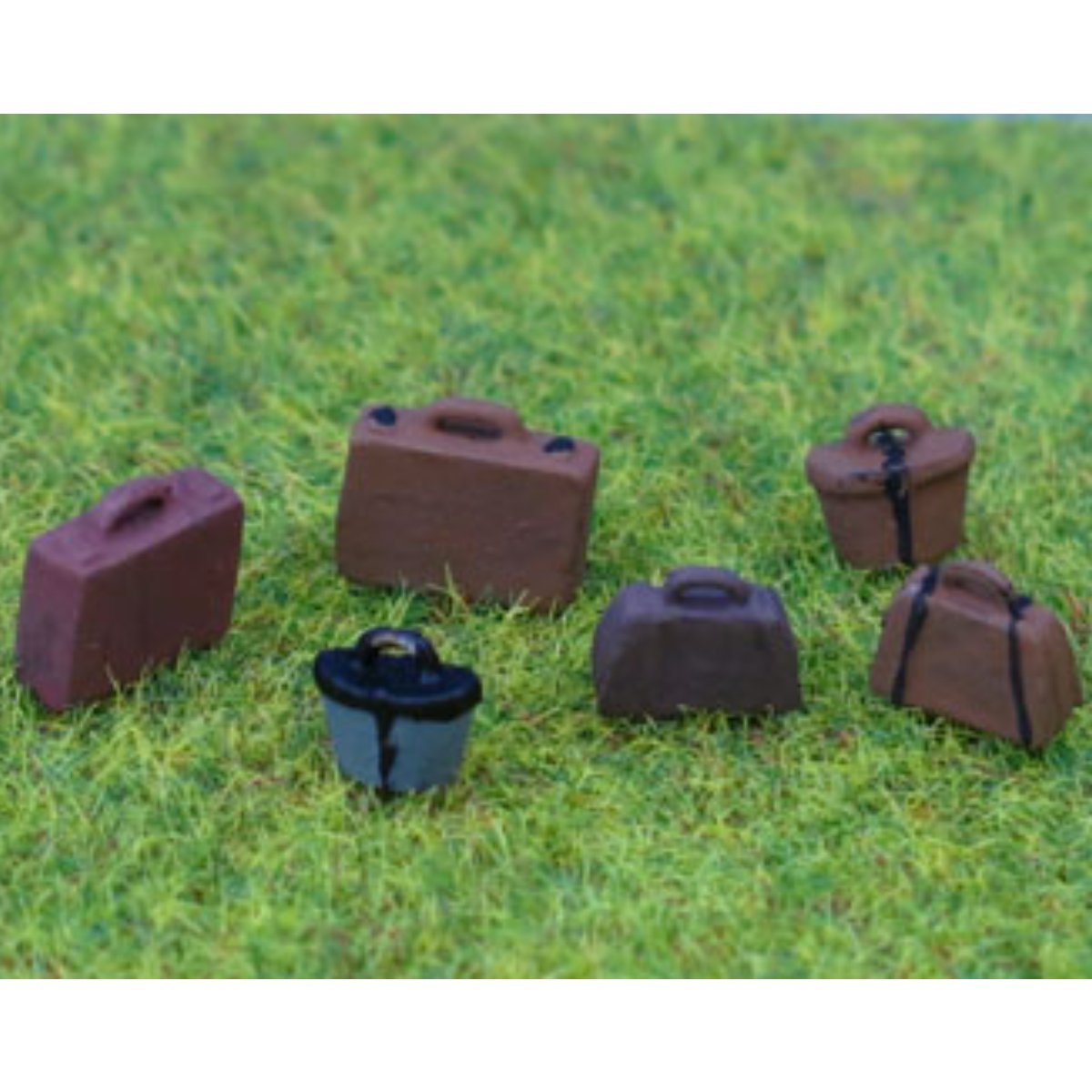 P&D Marsh PDPW107 Luggage - Unpainted (OO Gauge) - Phillips Hobbies