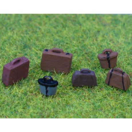 P&D Marsh PDPW107 Luggage - Unpainted (OO Gauge) - Phillips Hobbies