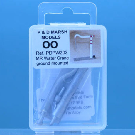 P&D Marsh PDPW203 MR Water Crane Ground Mounted - Unpainted Kit (OO Gauge) - Phillips Hobbies