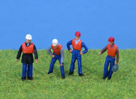 P&D Marsh PDZ06 Painted Track Gang (OO Gauge) - Phillips Hobbies
