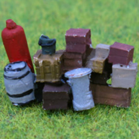 P&D Marsh PDZ26 Painted Yard Detail Set (OO Gauge) - Phillips Hobbies
