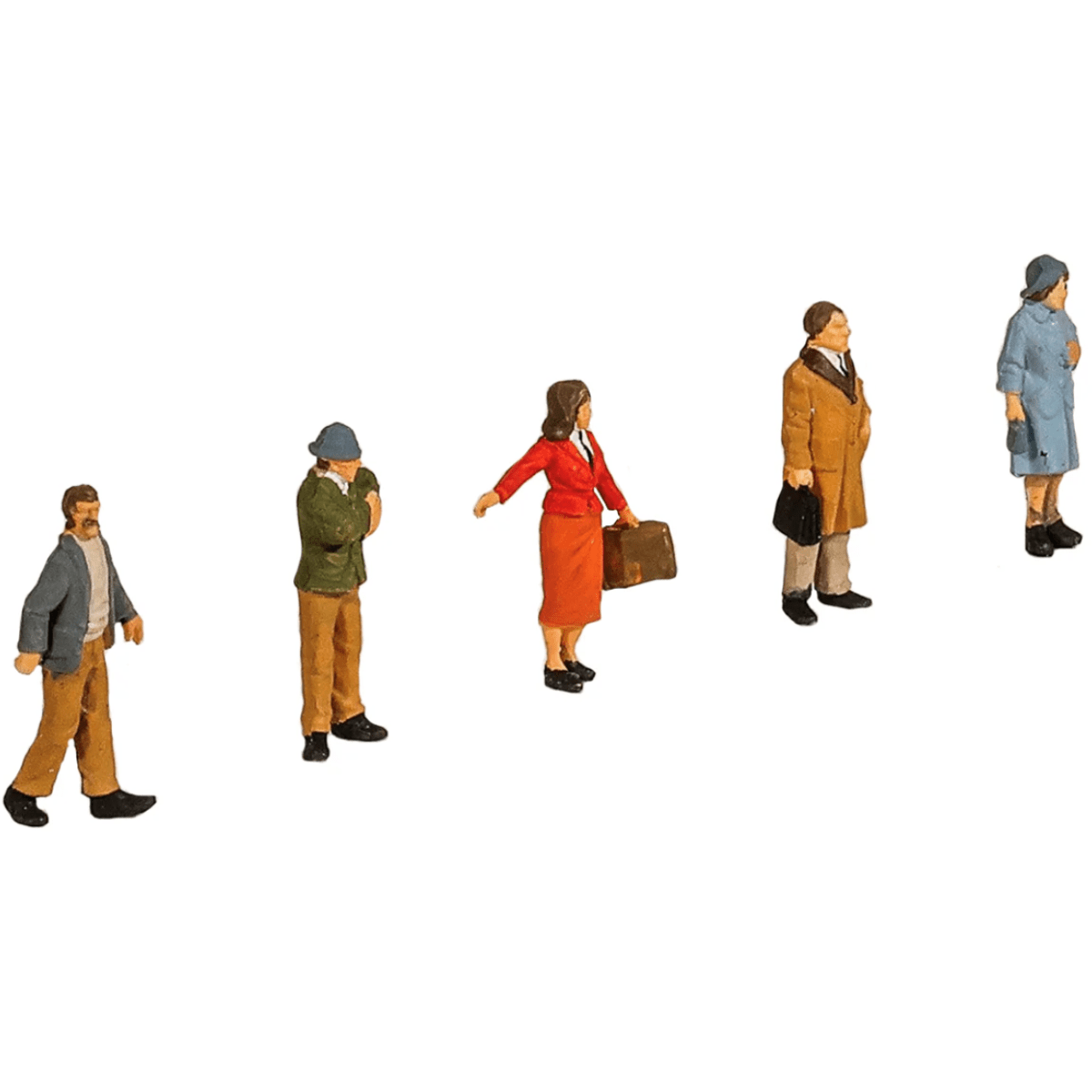 Peco Modelscene 5302 Standing People - OO Gauge - Phillips Hobbies