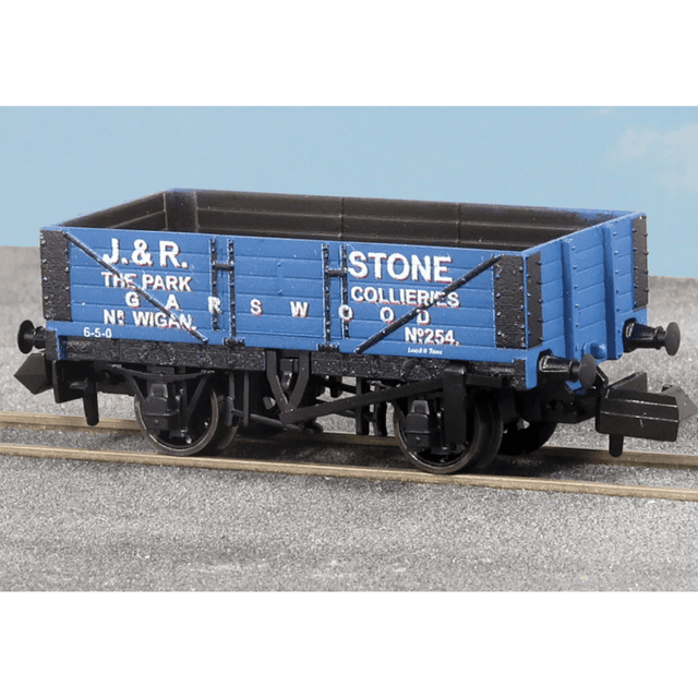 Peco NR - 5009P 5 Plank Open Wagon - J&R Stone, Garswood - N Gauge - Phillips Hobbies