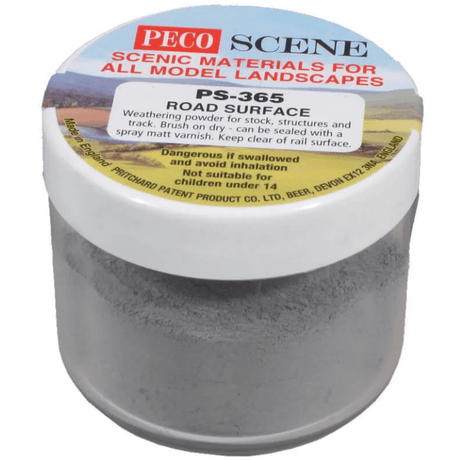 Peco PS - 365 Road Surface Weathering Powder - Phillips Hobbies