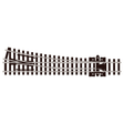 Peco SL - 395 Streamline Turnout, Medium Radius, Right Hand - N Gauge - Phillips Hobbies