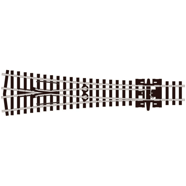 Peco SL - 397 Streamline Y Turnout, Medium Radius, Right Hand - N Gauge - Phillips Hobbies