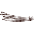 Peco SL - U76 Curved Turnout, Small Radius, Right Hand - OO Gauge - Phillips Hobbies