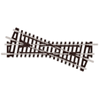 Peco ST - 51 Setrack Crossing Short, Left Hand - N Gauge - Phillips Hobbies