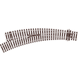 Peco Streamline SL - U77 Curved Turnout, Small Radius, Left Hand - OO Gauge - Phillips Hobbies