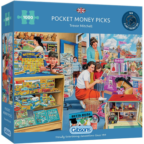 Pocket Money Picks - Gibsons 1000 Piece Jigsaw Puzzle - Phillips Hobbies