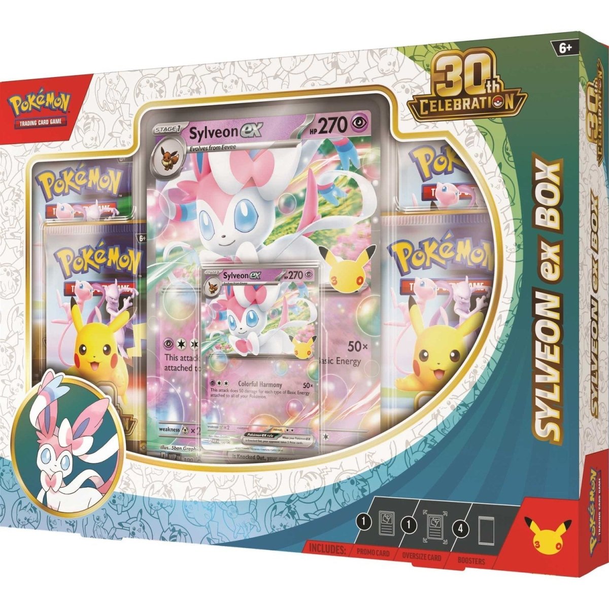 Pokémon TCG: ex Box - Sylveon - 30th Celebration - Phillips Hobbies