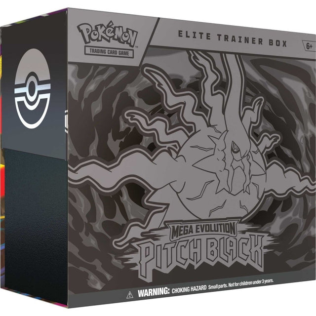 Pokémon TCG: Mega Evolution Pitch Black - Elite Trainer Box (ETB) - Phillips Hobbies