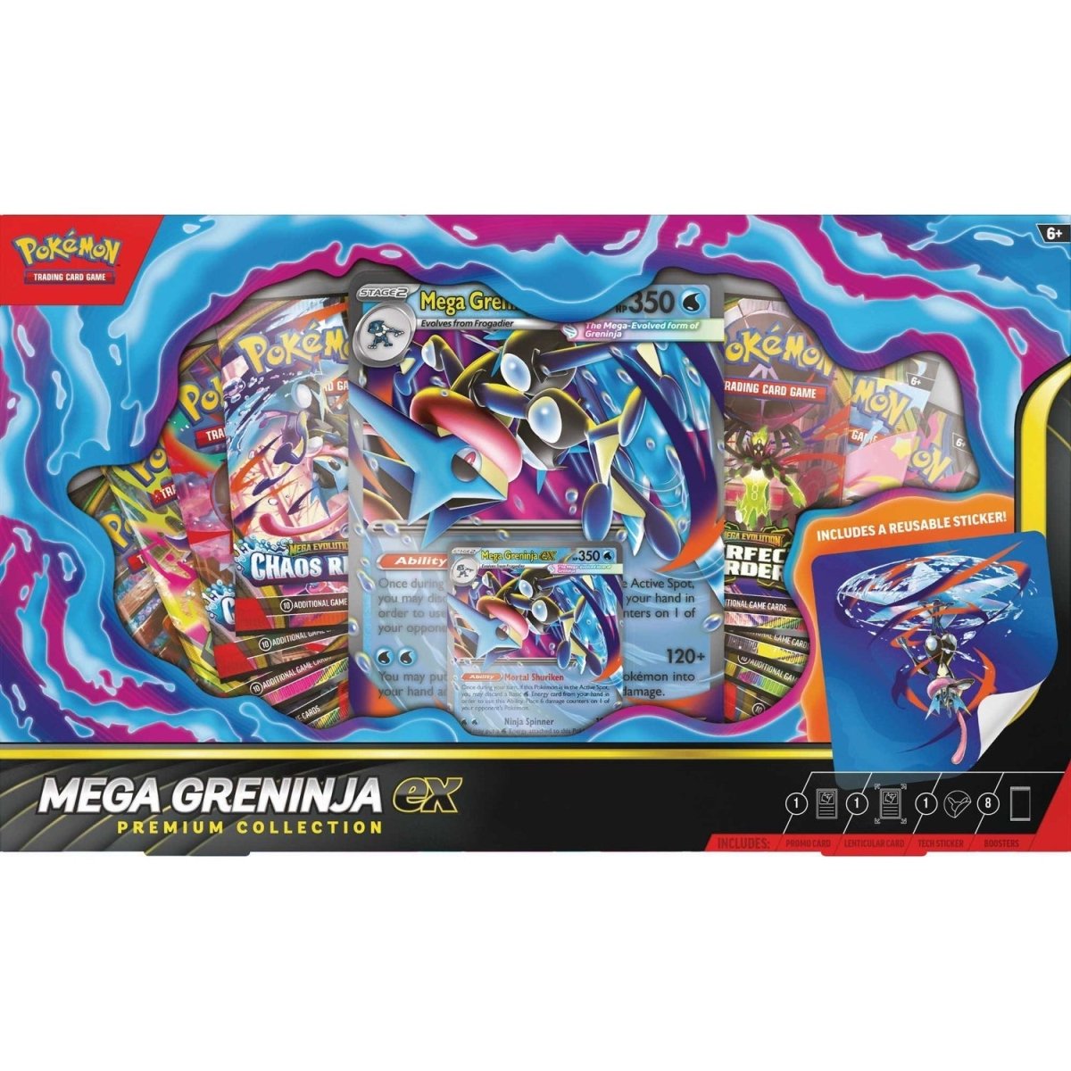 Pokémon TCG: Mega Greninja ex Premium Collection - Phillips Hobbies