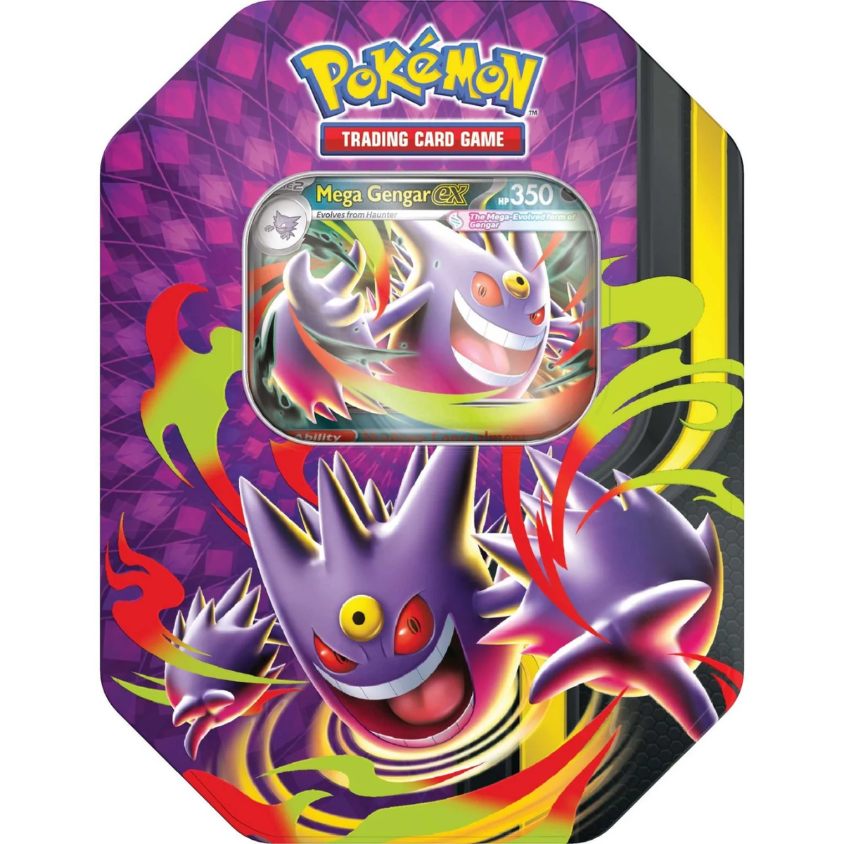 Pokémon TCG: Mega Moonlit Tins Mega Gengar Ex - Phillips Hobbies