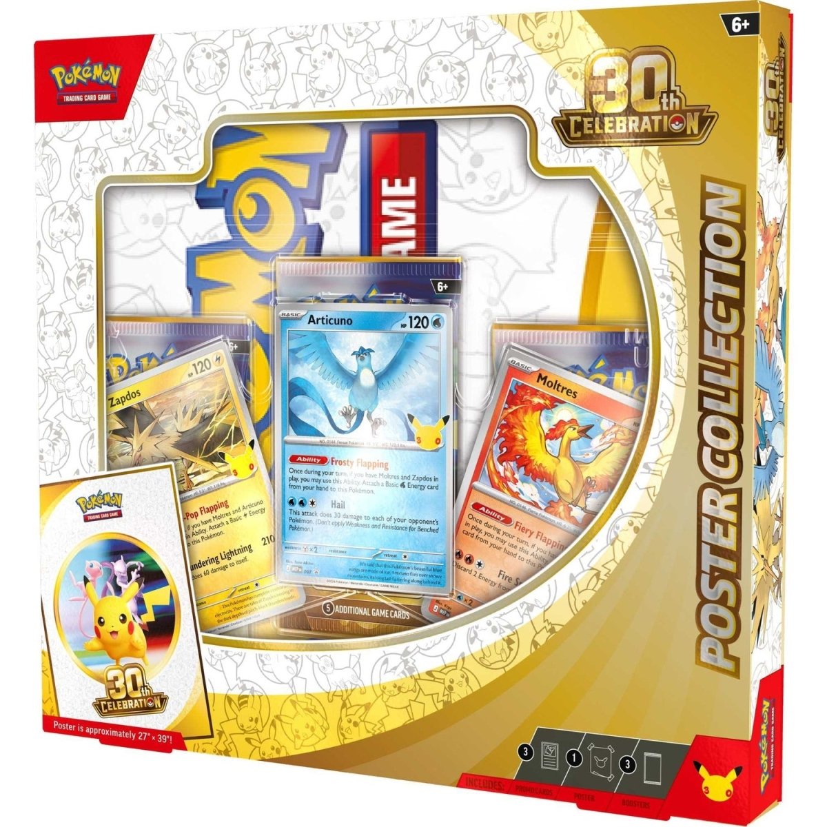 Pokémon TCG: Poster Collection - 30th Celebration - Phillips Hobbies