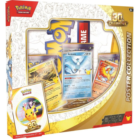 Pokémon TCG: Poster Collection - 30th Celebration - Phillips Hobbies