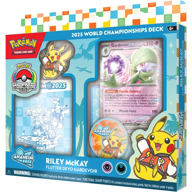 Pokémon TCG: World Championship Decks 2025 - Riley McKay - Phillips Hobbies