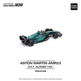 Pop Race Aston Martin Aramco AMR23 - 1:64 Scale - Phillips Hobbies