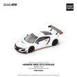 Pop Race Honda NSX GT3 EVO22 White - 1:64 Scale - Phillips Hobbies