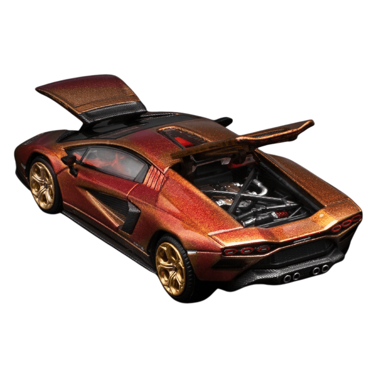 Pop Race Lamborghini Countach LP 800 - 4 Blu Hal - 1:64 Scale - Phillips Hobbies