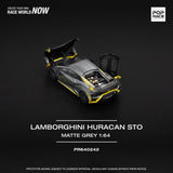 Pop Race Lamborghini Huracan STO Matte Grey - 1:64 Scale - Phillips Hobbies